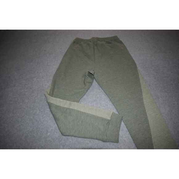 Adidas Gym Pants Joggers Mens Size Small Slight Tapered Polyester Blend Green - Picture 7 of 7